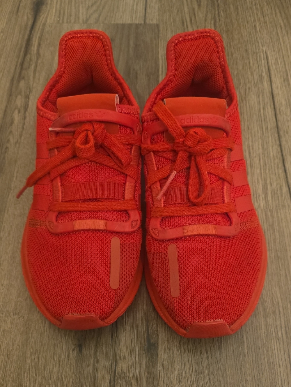 adidas Kids Red Athletic Sneakers